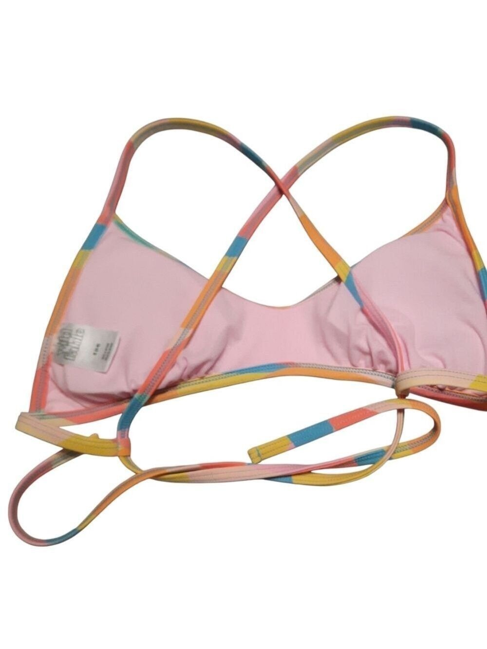 Wild Fable Multicolored Bikini Top Small - Picture 3 of 5